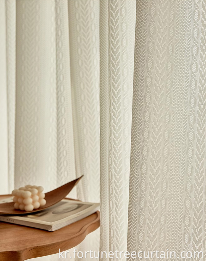 Tulle Tambour Curtain Sheer